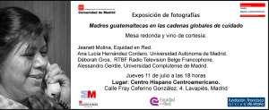Invitación Mujeres Guatemaltecas cadenas globales cuidado_EquidadRed